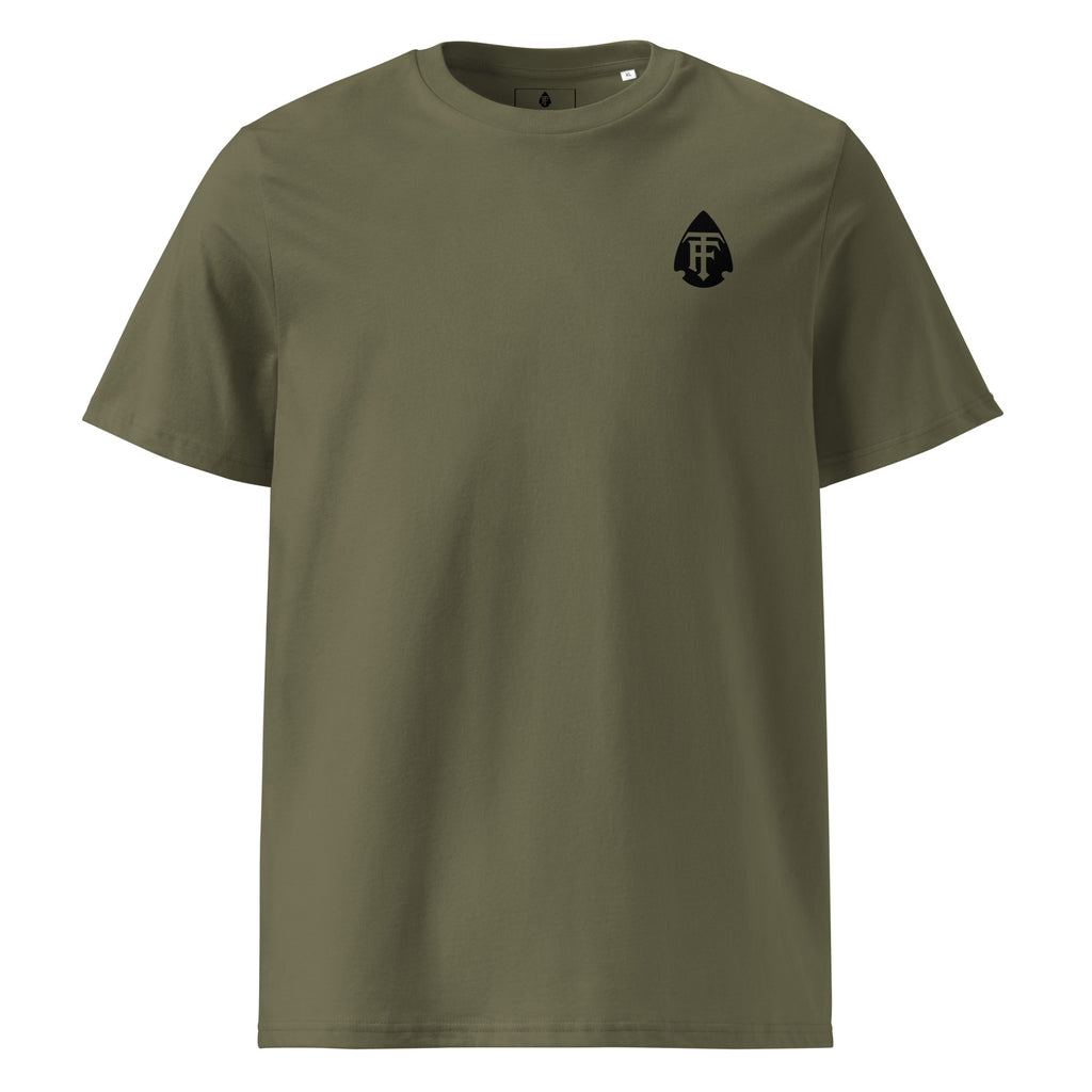 True Few Collective Olive Green Logo T-Shirt for Casual Wear and Everyday Comfort
